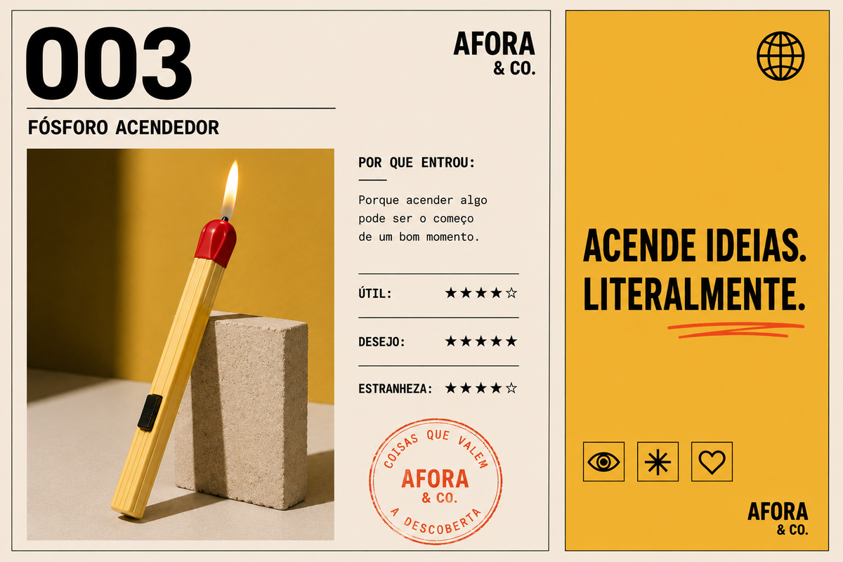 003 - Fósforo acendedor