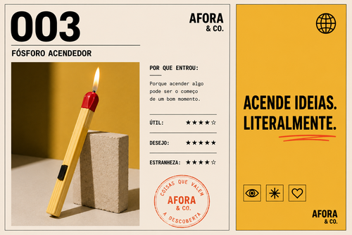 003 - Fósforo acendedor
